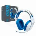 LOGITECH G335 WHITE - GAMING HEADSET WITH MICROPHONE AND CABLE