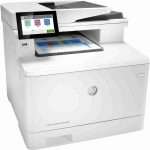HP COLOR LASERJET ENTERPRISE MFP M480f - MULTIFUNCTIONAL LASER PRINTER WITH TONER CARTRIDGES, ADF, FAX, WIFI/USB/RJ45, WHITE