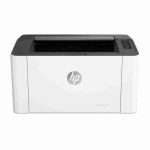 HP LASER 107W - MONOCHROME LASER PRINTER WITH TONER CARTRIDGE, WIFI/USB/, WHITE
