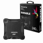 ADATA SD600Q 240GB - EXTERNAL SOLID STATE DRIVE, USB 3.2 GEN1, BLACK