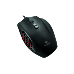 LOGITECH G600 MMO - MOUSE ALÁMBRICO GAMING, 20 BOTONES, NEGRO