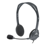 LOGITECH H111 ENTERPRISE STEREO HEADSET WITH MICROPHONE