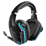 WIRELESS HEADSET WITH MICROPHONE, 7.1 SURROUND SOUND AND LIGHTSYNC LOGITECH G935 FOR GAMING