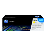 ORIGINAL HP 125A YELLOW LASERJET TONER CARTRIDGE