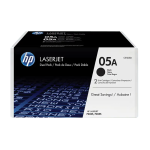 HP CE505AD DUAL PACK BLACK ORIGINAL TONER