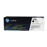 HP 312X HIGH YIELD BLACK LASERJET TONER CARTRIDGE