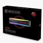 XPG SPECTRIX S40G RGB 1TB - UNIDAD DE ESTADO SOLIDO, LECTURA HASTA 3500 MB/s Y ESCRITURA HASTA 3000 MB/s, SATA III, M.2"