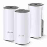 TP-LINK AC1200 MESH HOME WI-FI SYSTEM AC-1200 – DECO E4 (3-PACK)