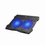 HAVIT F2075 - LAPTOP COOLER UP TO 15.6", 2X BLUE LED FAN