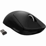 Mouse negro inalámbrico Logitech G Pro X Superlight para juegos